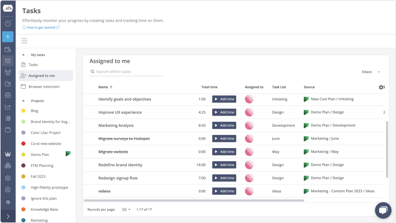 MS Planner_tasks section